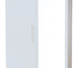 Welcome Furniture Knightsbridge Tall 2ft6 Mirror Robe