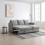 Blaire Sofa Bed Grey Boucle 02 Square Blaire Sofa Bed Grey Boucle 02 Square