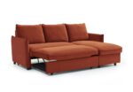KY355 BLAIRE CORNER SOFA BED BURNT ORANGE CUT OUT (2) KY355 BLAIRE CORNER SOFA BED BURNT ORANGE CUT OUT (2)