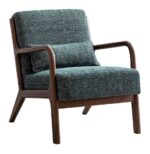 KY391 INCA STATIC CHAIR GREEN WOVEN CHENILLE CUT OUT (1) KY391 INCA STATIC CHAIR GREEN WOVEN CHENILLE CUT OUT (1)