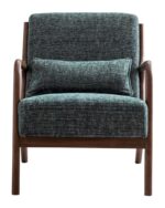 KY391 INCA STATIC CHAIR GREEN WOVEN CHENILLE CUT OUT (2) KY391 INCA STATIC CHAIR GREEN WOVEN CHENILLE CUT OUT (2)
