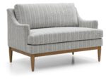 KY514 BRIAR TWO SEATER NATURAL CHENILLE STRIPE CUT OUT (2) KY514 BRIAR TWO SEATER NATURAL CHENILLE STRIPE CUT OUT (2)