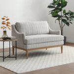 KY514 BRIAR TWO SEATER NATURAL CHENILLE STRIPE LIFESTYLE (2) KY514 BRIAR TWO SEATER NATURAL CHENILLE STRIPE LIFESTYLE (2)