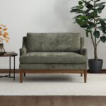 KY514 BRIAR TWO SEATER OLIVE CHENILLE LIFESTYLE (3) KY514 BRIAR TWO SEATER OLIVE CHENILLE LIFESTYLE (3)