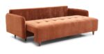 KY518 FELIX SOFABED TERRACOTTA CHENILLE CUTOUT SQ 13 KY518 FELIX SOFABED TERRACOTTA CHENILLE CUTOUT SQ 13