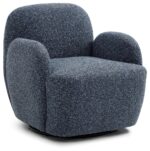 KY522 MICKY SWIVEL CHAIR NAVY CUTOUT SQ 03 KY522 MICKY SWIVEL CHAIR NAVY CUTOUT SQ 03