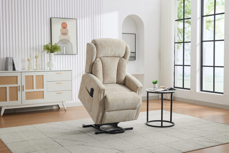 Aspen 4 Motor Rise in Natural Fabric (5)