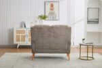 Isla 2 Seater Fireside in Mink Fabric (5)