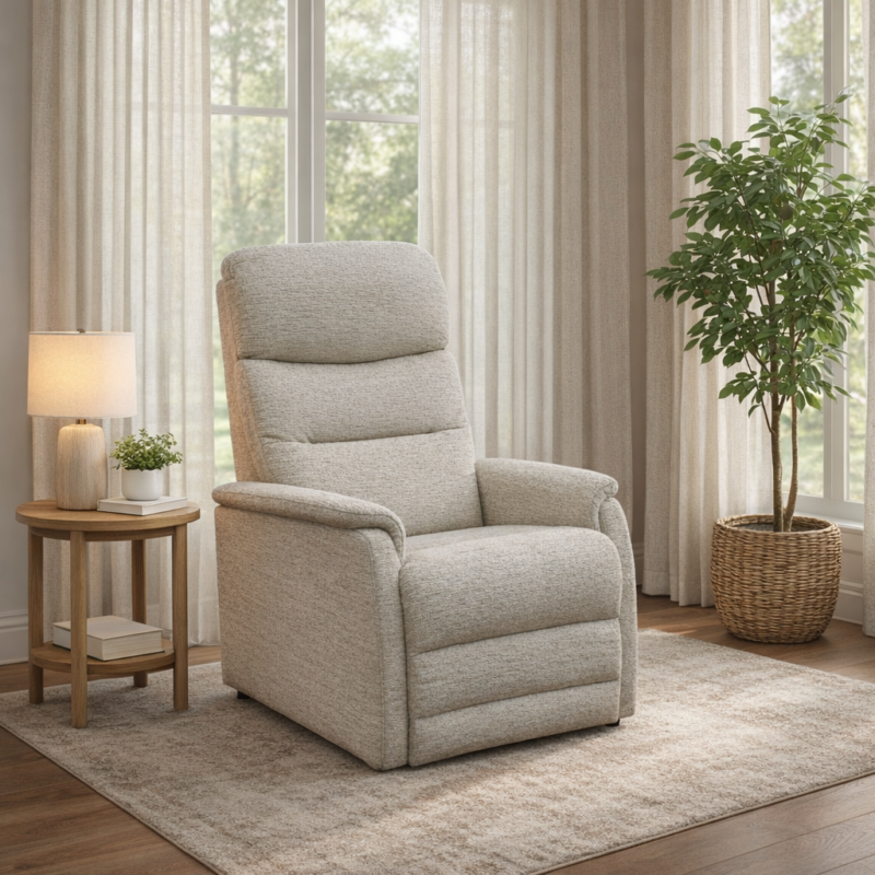 Layla Fixed Chair in Natural