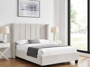 Limelight Polaris Bedstead in Natural Recycled Fabric