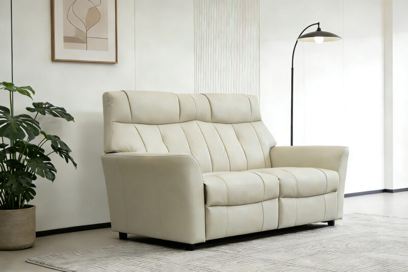 Rowan 2 Seater in Mushroom