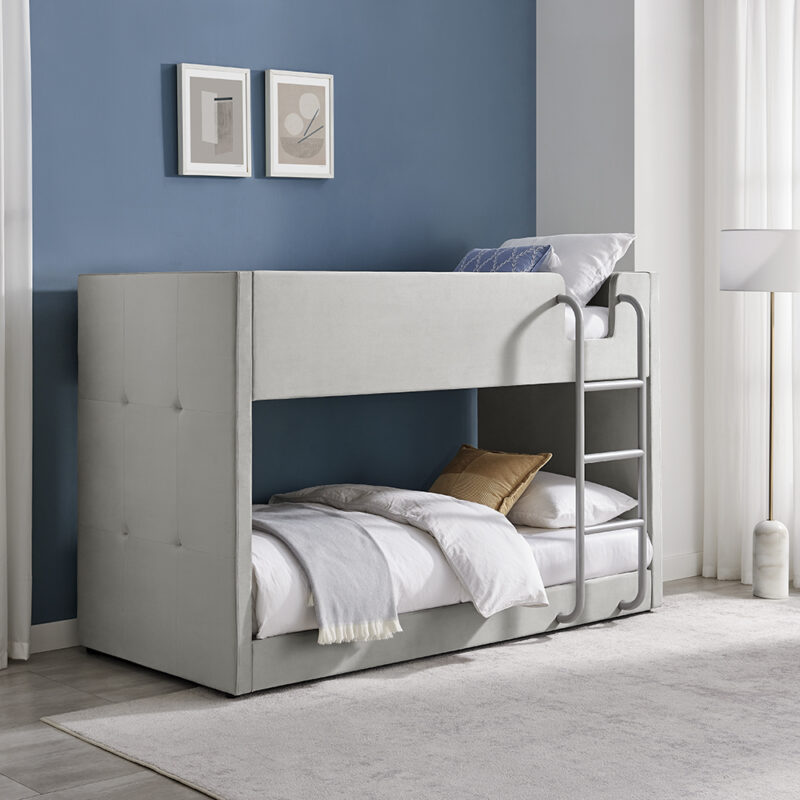 ELOISE Bunk in Grey Velvet