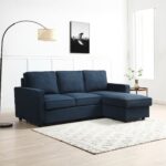 Themis Blue Soft Textured Weave