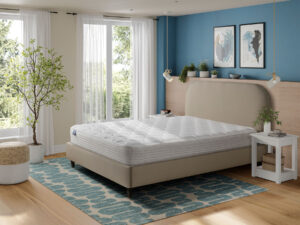 Silentnight Air Plus 1200 Mirapocket Mattress Lifestyle Roomset side