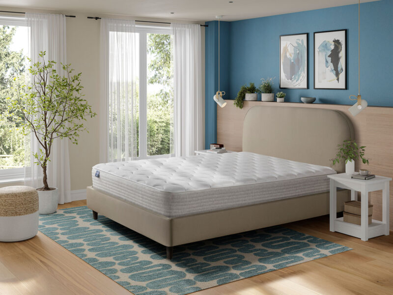Silentnight Air Plus 1200 Mirapocket Mattress Lifestyle Roomset side