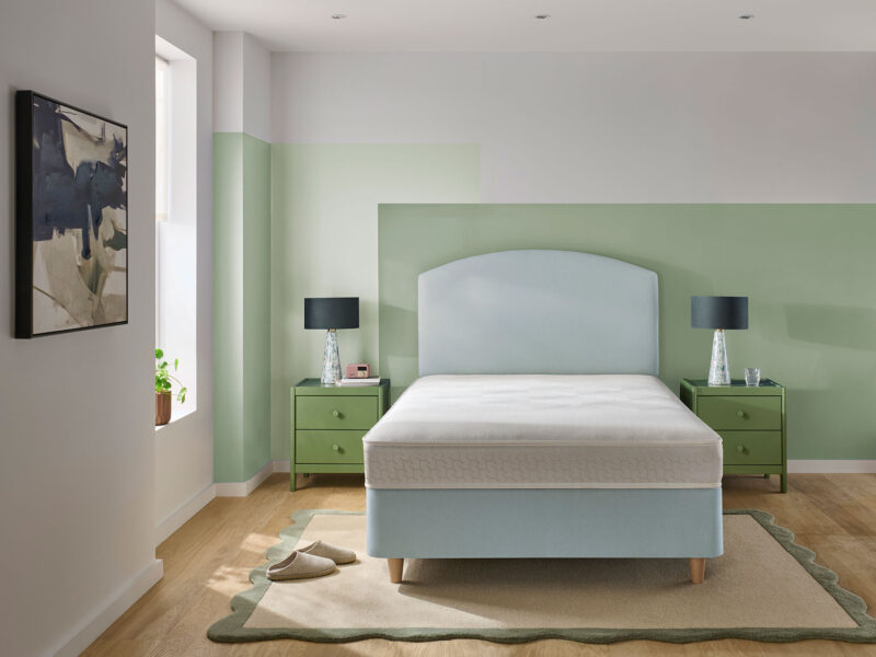 Silentnight Bonnell Rolled Mattress Lifestyle Roomset Front