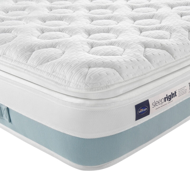Silentnight Easyflex Gel 1000 Mirapocket Pillowtop Mattress Corner