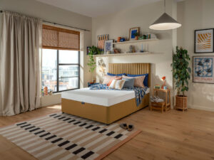 Silentnight Gel Breathe Mattress Lifestyle Roomset Side