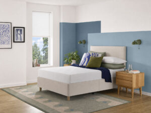 Silentnight Memory 7 Zone Mattress Lifestyle Roomset angle